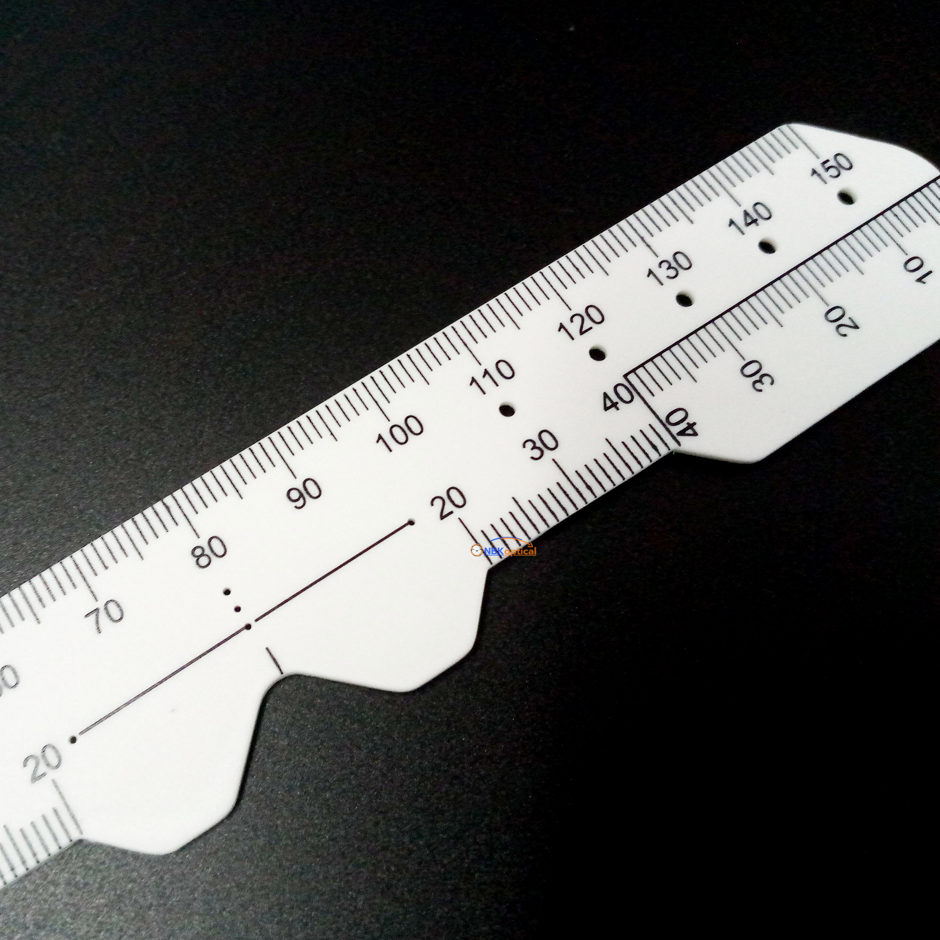 ไม้บรรทัด วัด PD แว่นตา วัดเลนส์