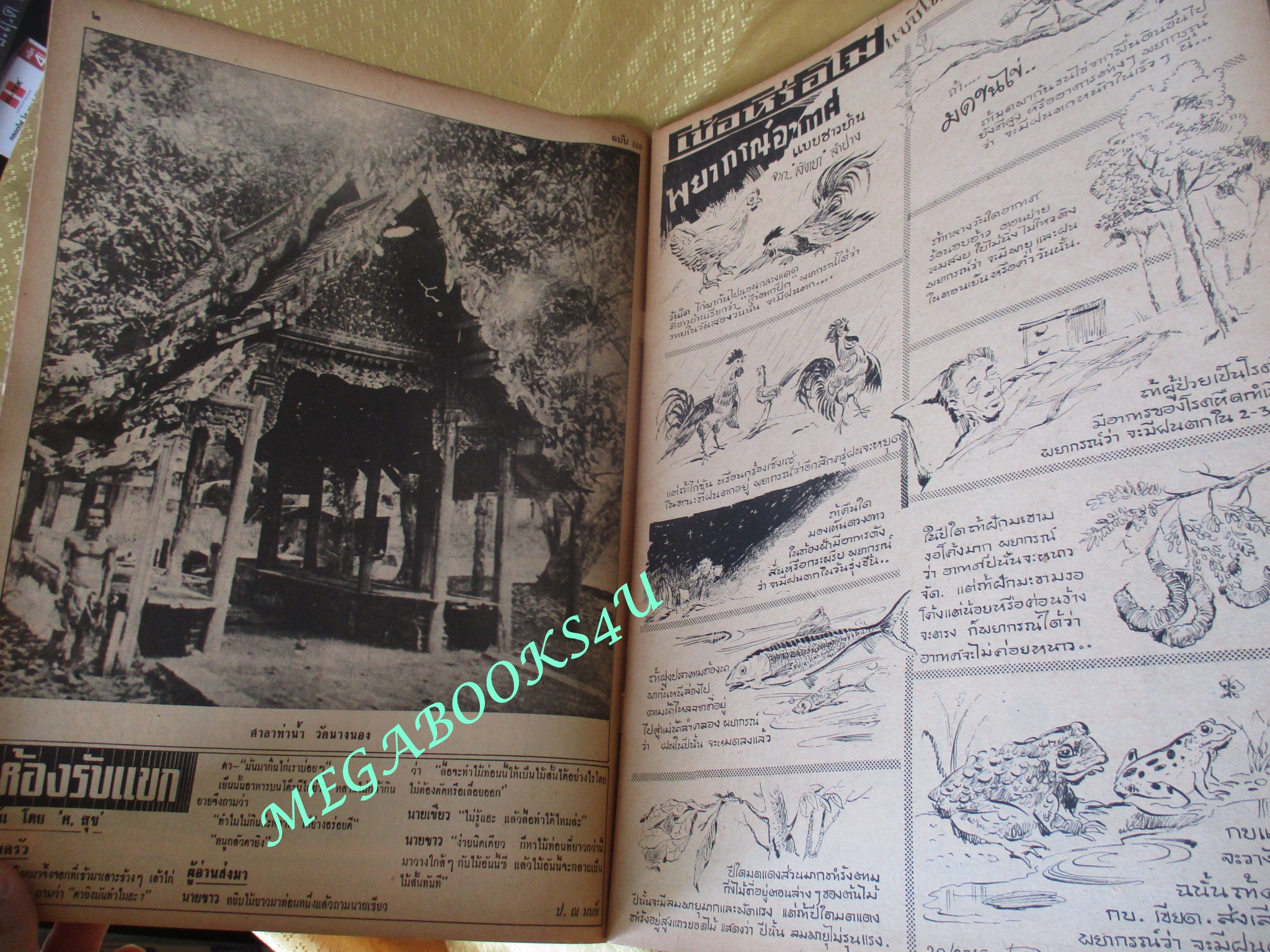 นิตยสารฟ้าเมืองไทย ฉบับ188 ปี2515 ภาพเขียนเก่า ในรัชกาลที่5