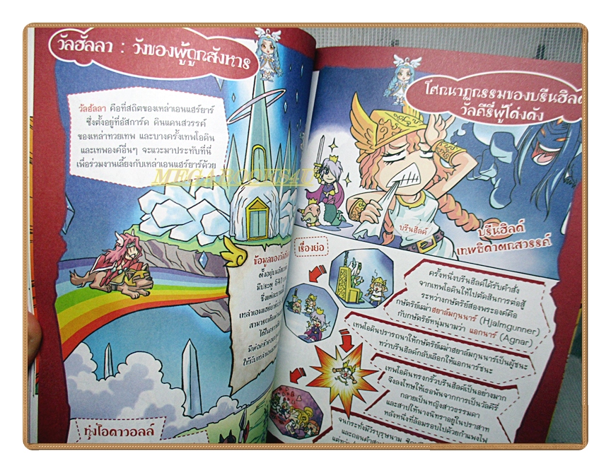 การ์ตูนความรู้ เจาะตำนานวัลคีรี่ ลิขิตเทพธิดาฝ่าสงครามสิ้นโลก