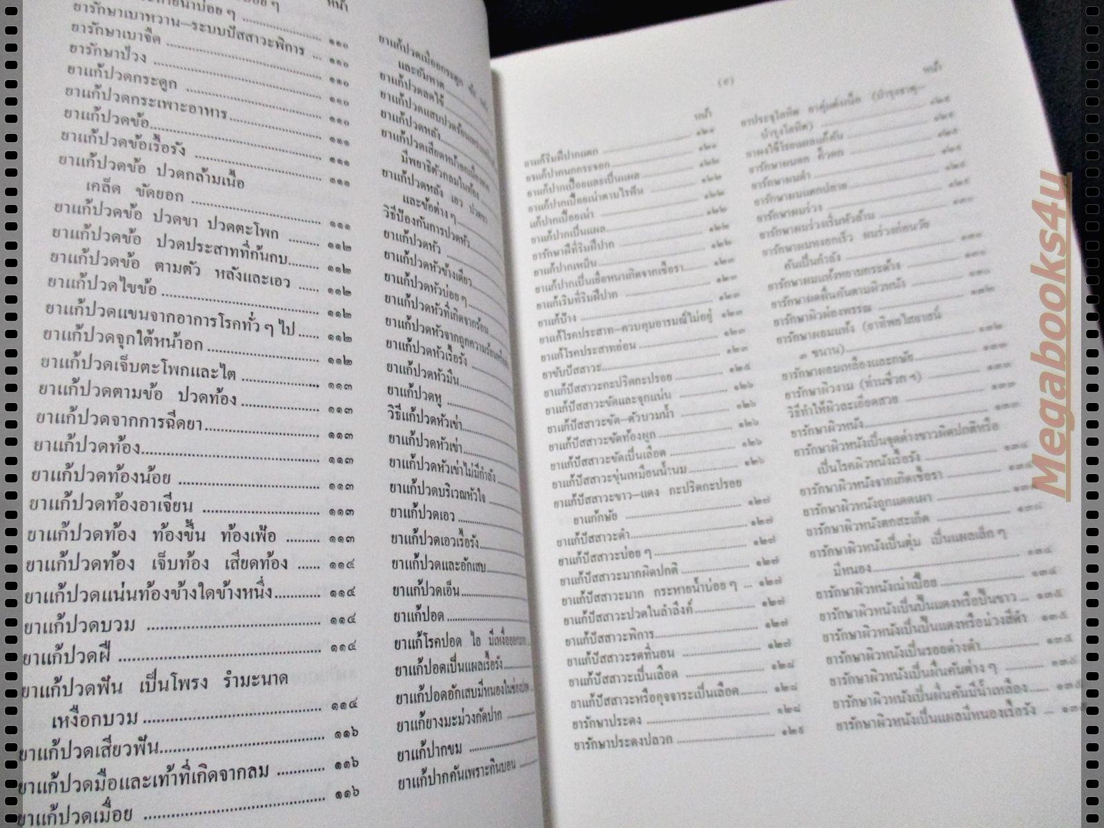 สรรพคุณสมุนไพร อนุสรณ์งานพระราชทานเพลิงศพ พล.ต.ท. ทิพย์ อัศวรักษ์