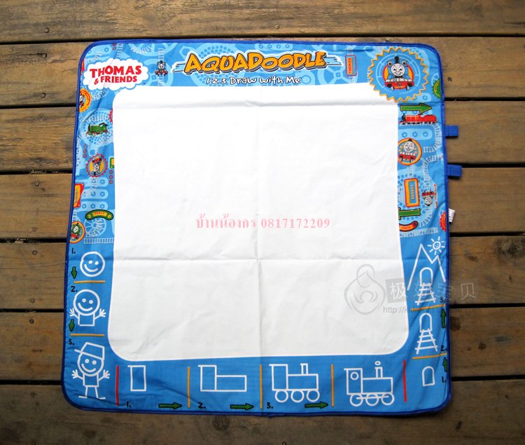 กระดานน้ำ Aquadoodle แผ่นใหญ่ลายโทมัสแถมปากกา 2ด้าม