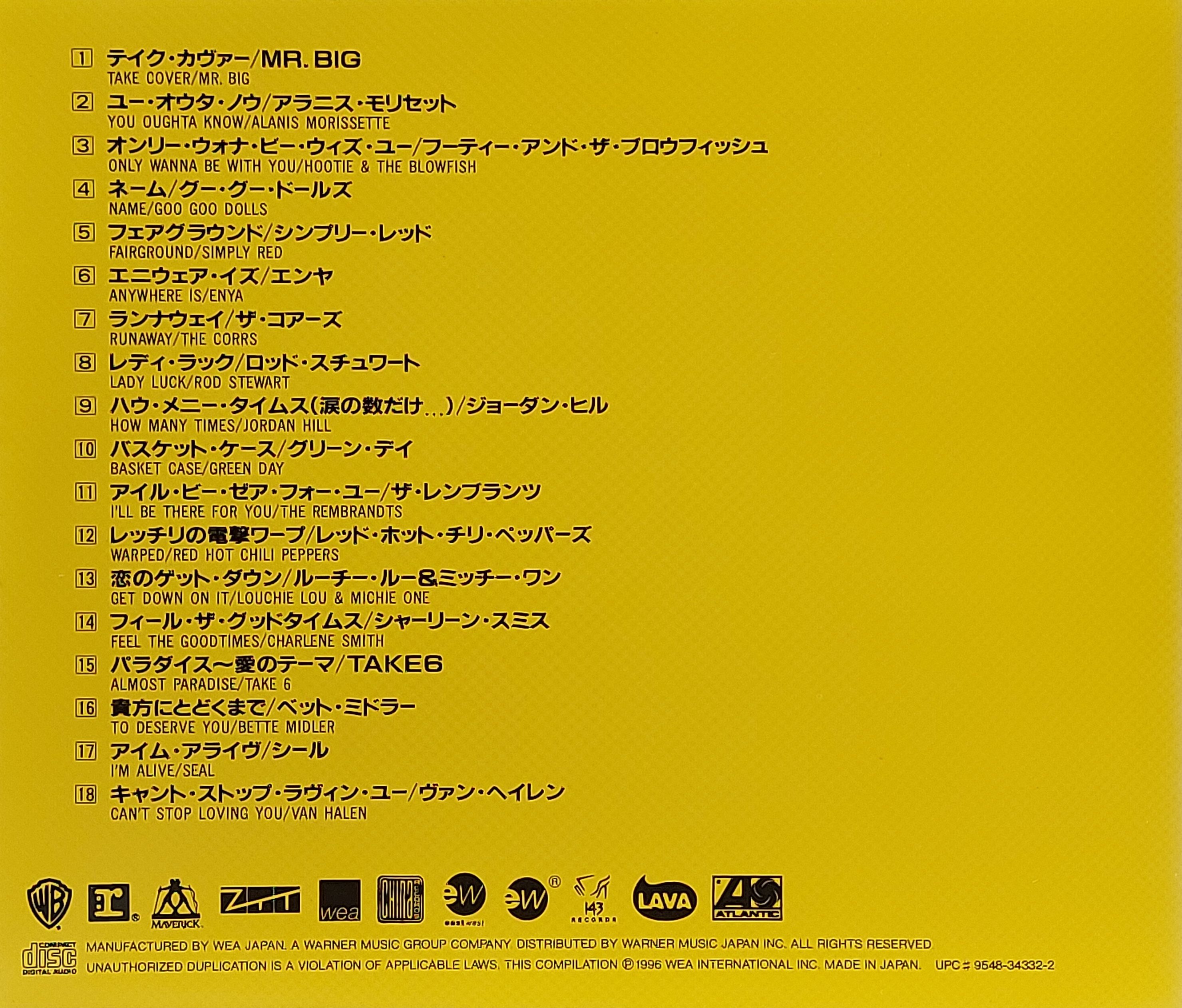 Used CD,Hits 3 (A)(Various Artists)(1996)(Japan)