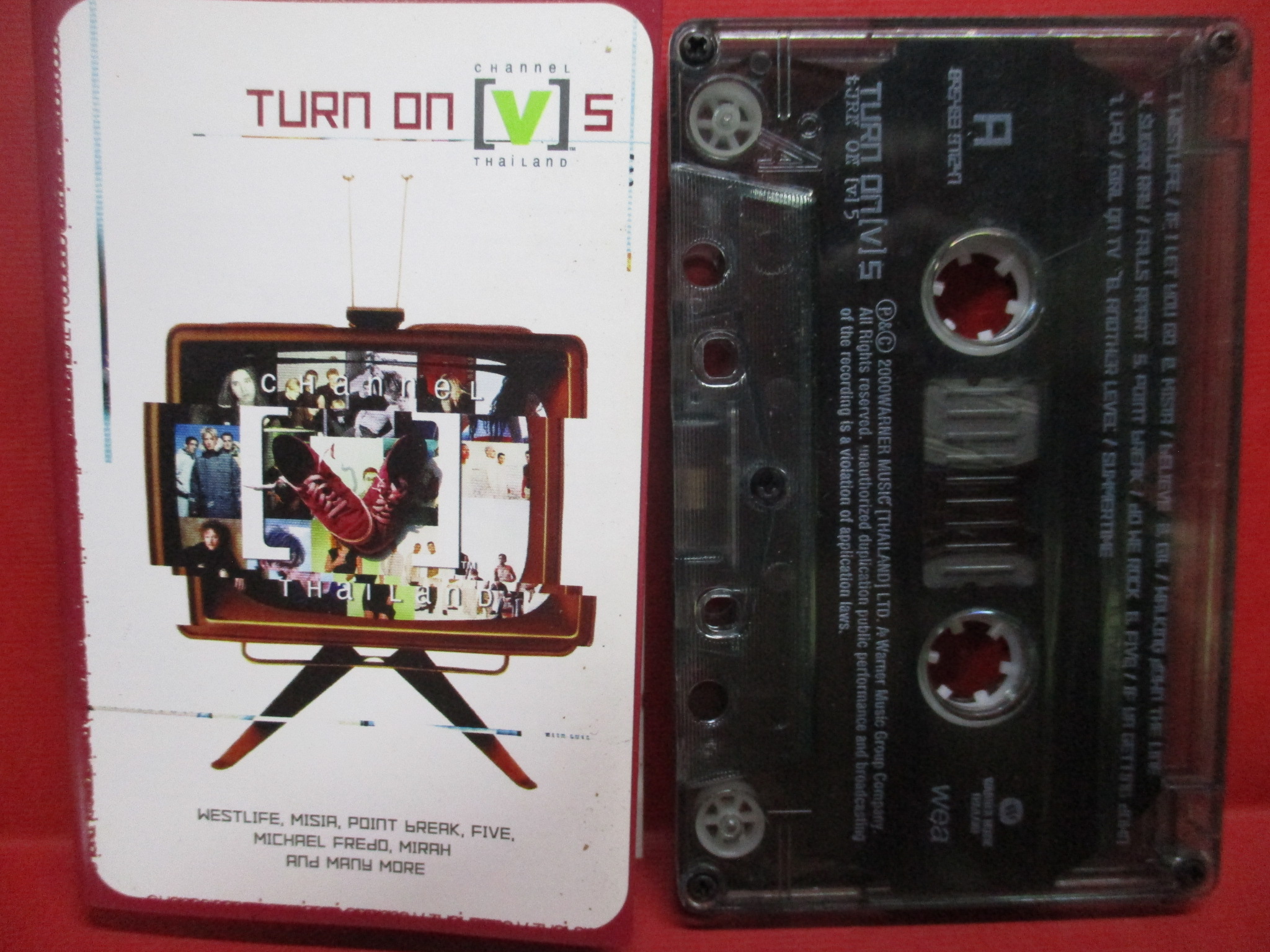 เทปเพลงสากล TURN ON (V) S THAILAND