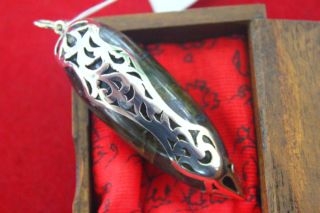 เพนดูลั่มลาบราโดไลต์ Labradorite Pendulum