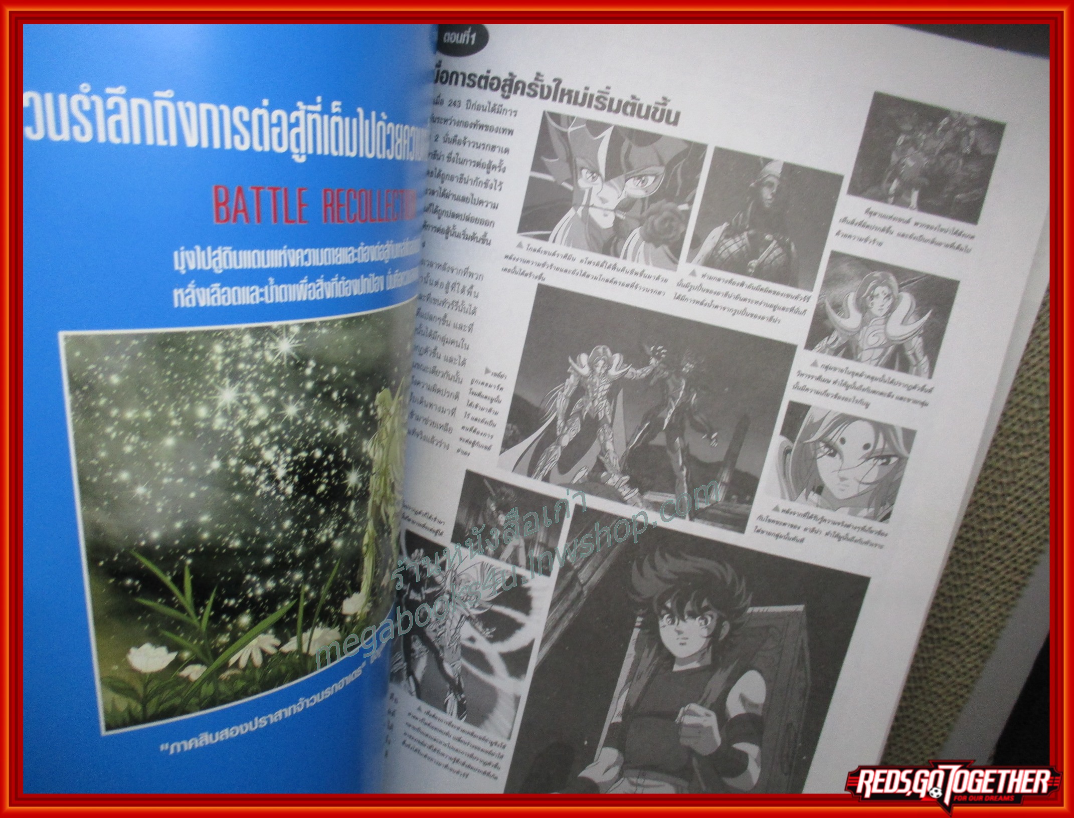 หนังสือเทพบุตรดาวหาง เซนต์เซย่า Saint Seiya The Hades Chapter-Sanctuary เล่ม02