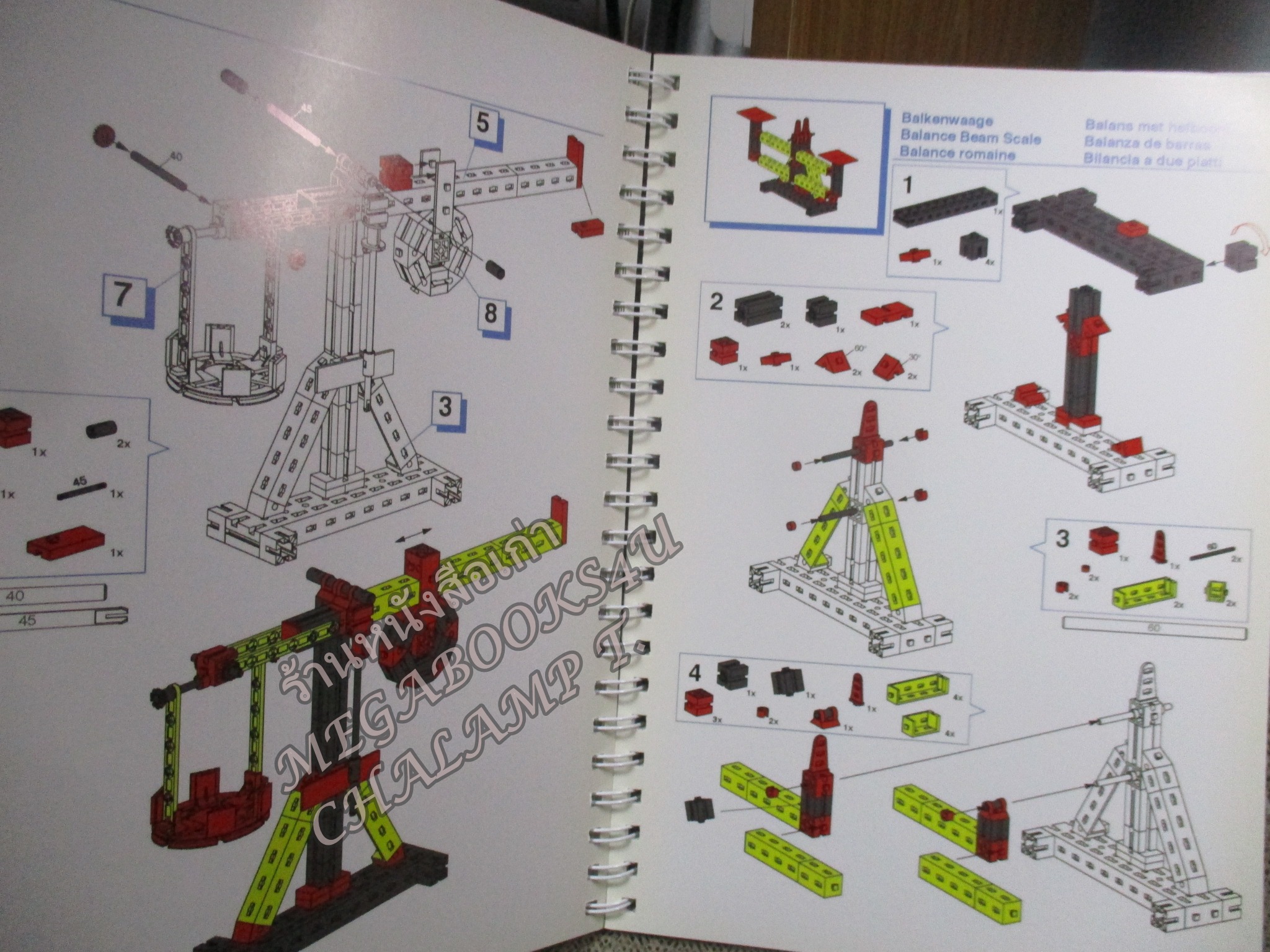 คู่มือประกอบชุดอุปกรณ์ สื่อการเรียนรู้ประเภทชุดโมเดลจำลองเครื่องกลอย่างง่าย