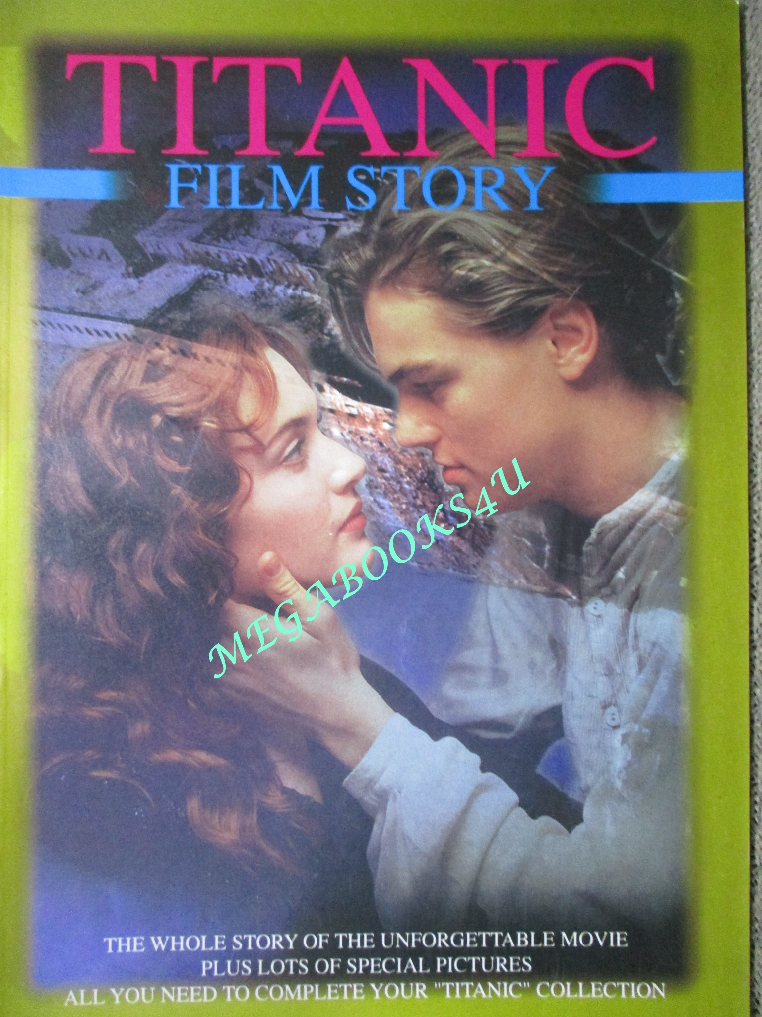 หนังสือ TITANIC FILM STORY ภาพสีทั้งเล่ม