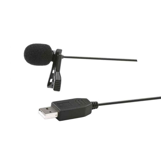 Saramonic ULM10 Omnidirectional Lavalier Microphone with Standard USB Output to Computers Professional Video Microphone