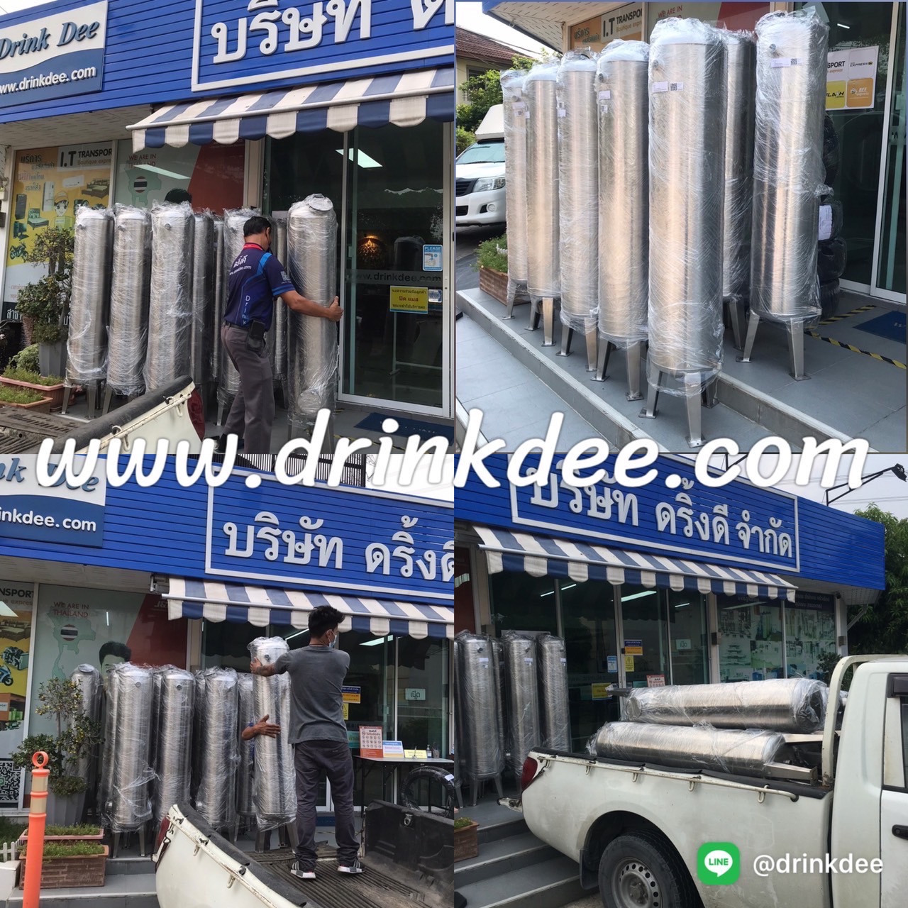 ถังกรองสแตนเลส ขนาด 6-60 นิ้ว