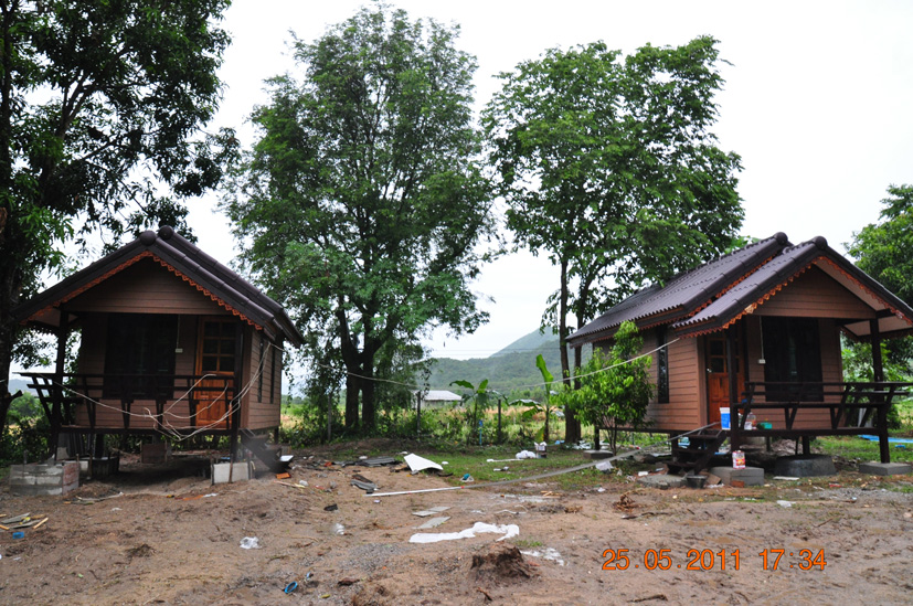 บ้านน็อคดาวน์ : บ้านโมบาย ทรงจั่ว ขนาด 3*6 เมตร ระเบียง 1*3 เมตร (1 ห้องนอน 1 ห้องน้ำ)