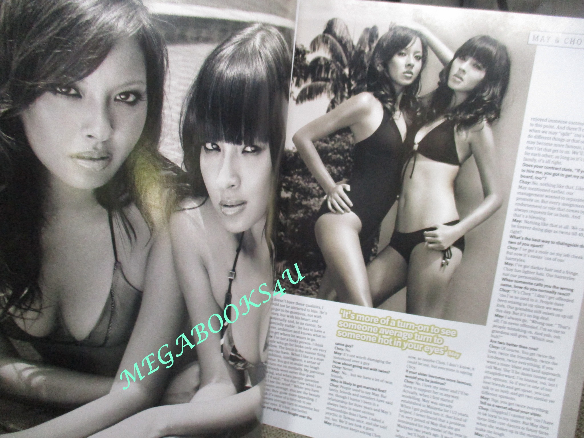 นิตยสารFHM SINGAPORE EDITION ฉบับ105 07/2007 ปก DOUBLE HAPPINESS