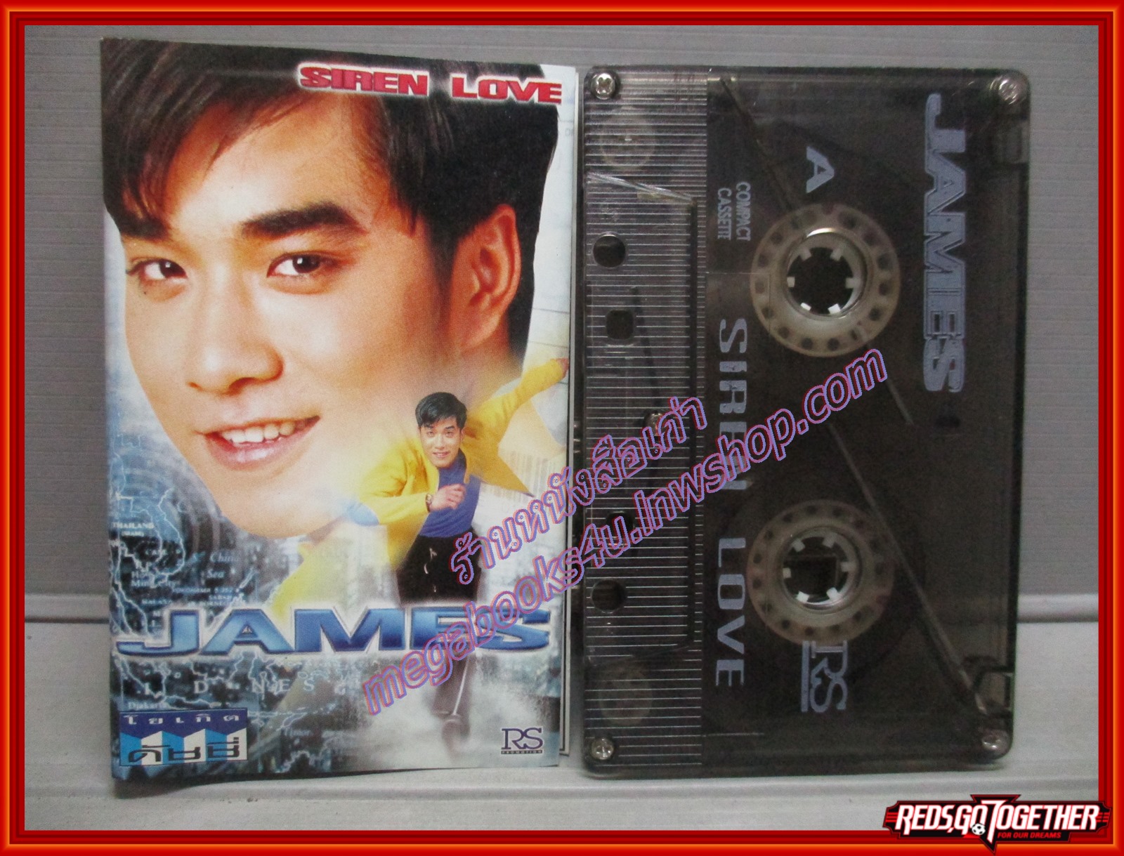 เทปเพลงไทยสากล เจมส์ เรืองศักดิ์ อัลบั้ม SIREN LOVE