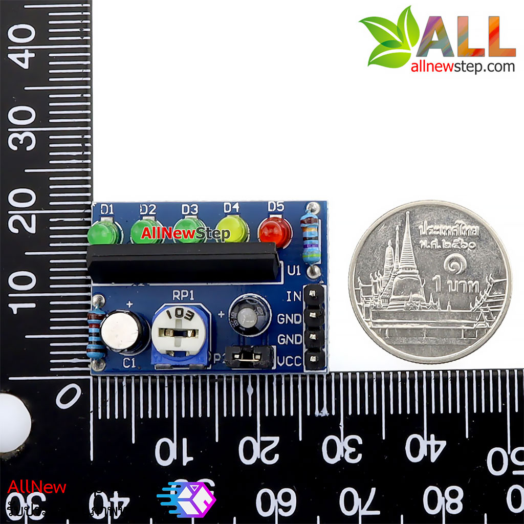 KA2284 Level Power Indicator Module โมดูลวัดระดับแบตเตอร์รี่ 12V