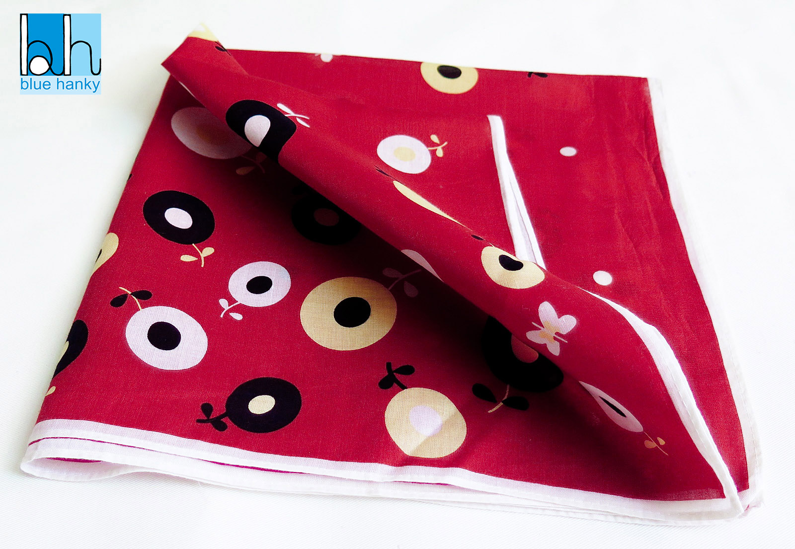 #121 18" ผ้าเช็ดหน้ามือ2 สภาพดี ผ้าเช็ดหน้าผืนใหญ่