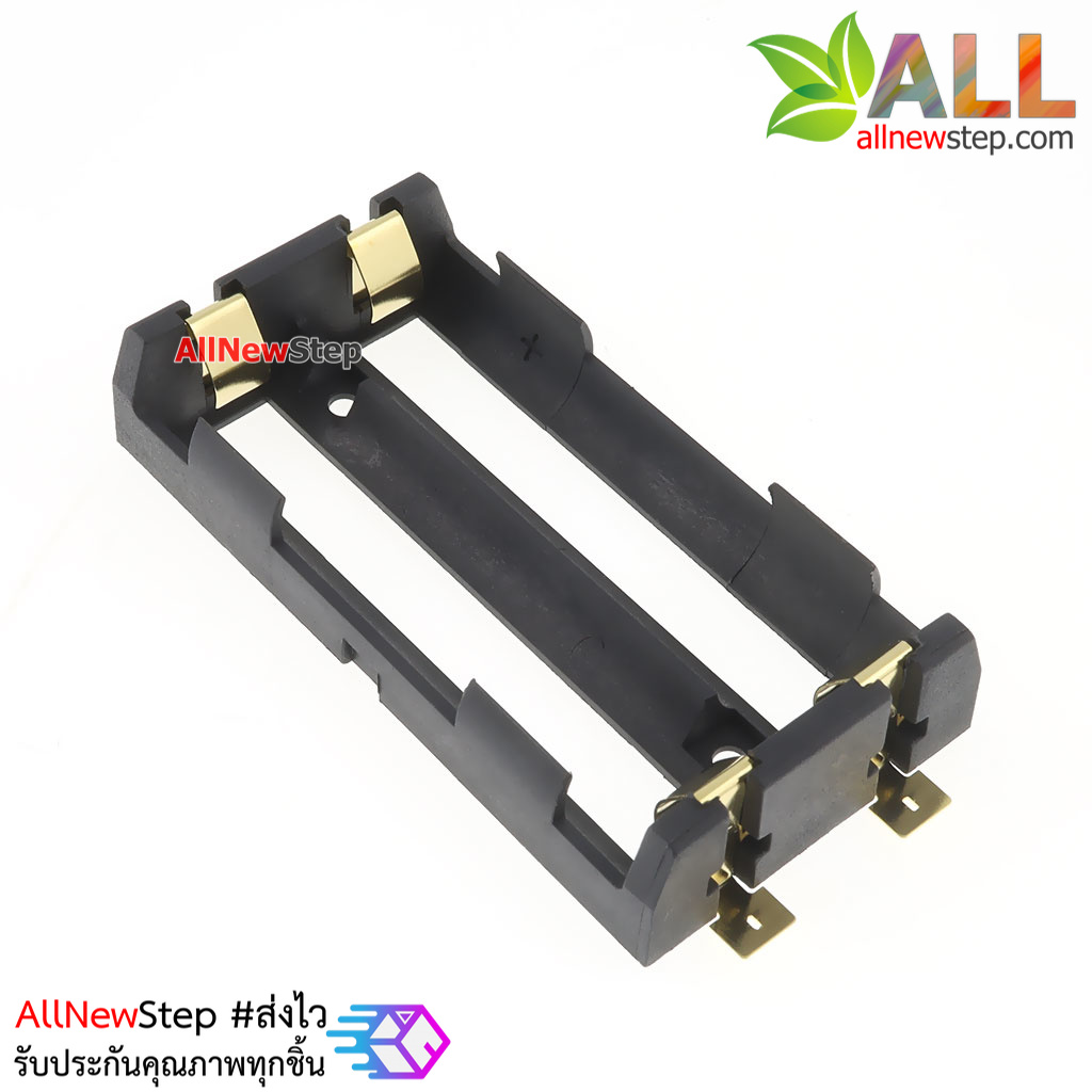18650 รางถ่าน battery box patch battery แบบ SMD สำหรับถ่านขนาด 18650 2 ก้อน
