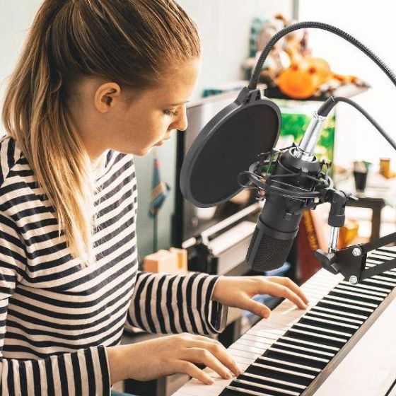 MAONO AU-A03 Condenser Podcasting Microphone Kit