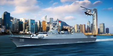 1/350 Chinese Navy Type 056 Class Corvette（Huizhou/Qinzhou）