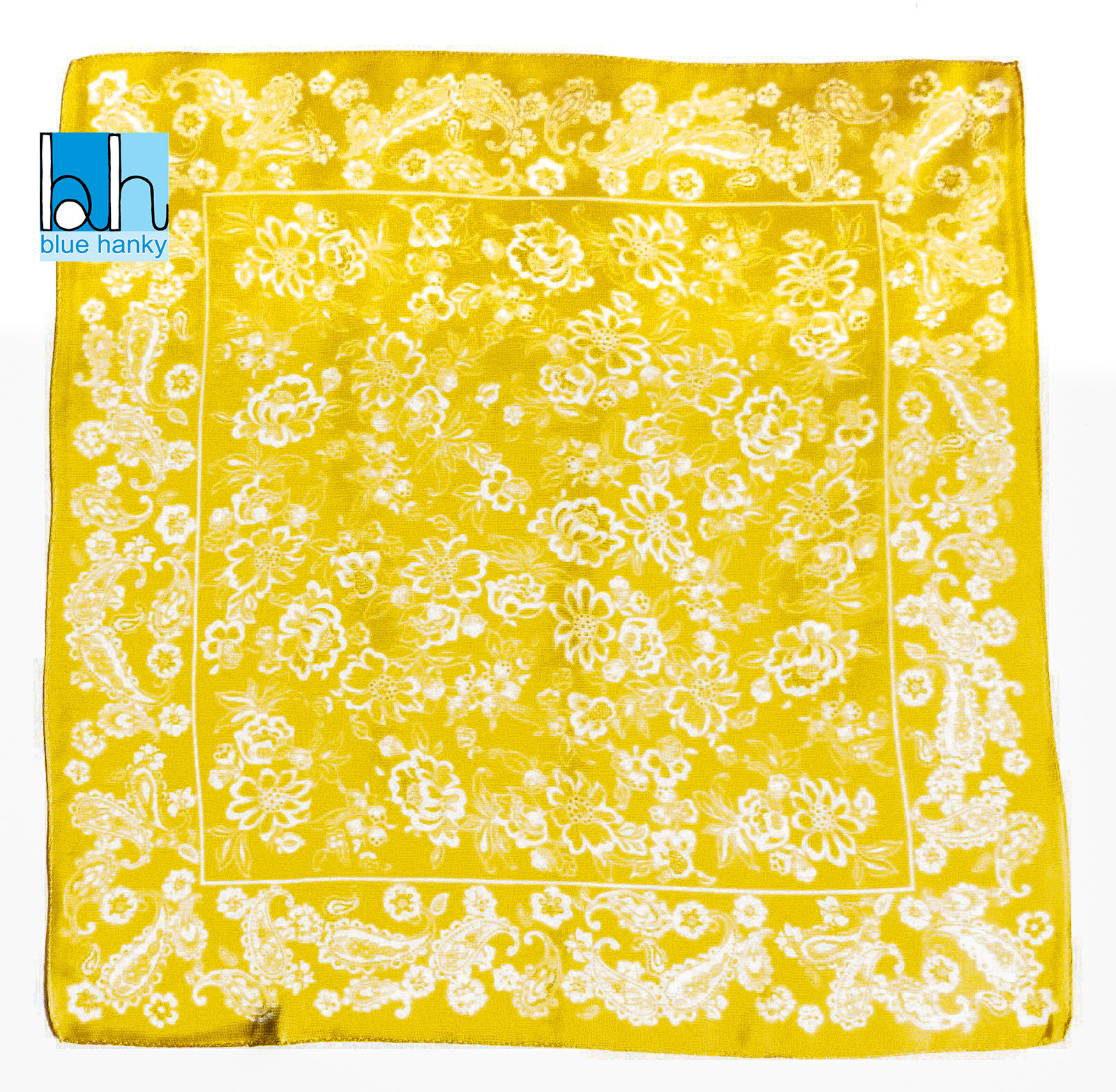 #250 21" Paisley คาวบอย ผ้าเช็ดหน้ามือ2 สภาพดี ผ้าเช็ดหน้าผืนใหญ่