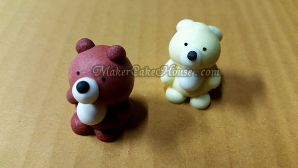 ตุ๊กตาไอซิ่งรูปหมีน่ารัก ( 20 ชิ้น )