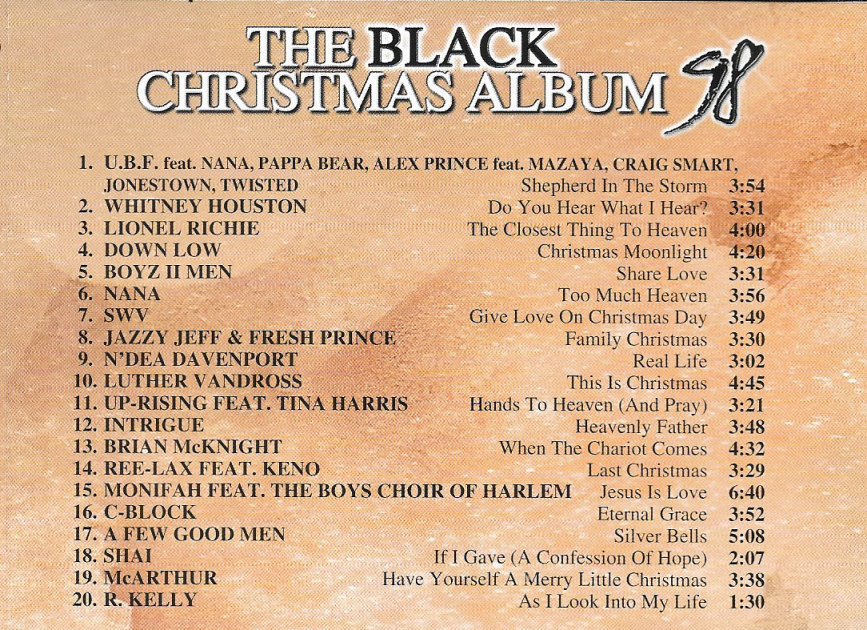 CD,The Black Christmas Album (Christmas)(Various Artists)(1998)(EU)