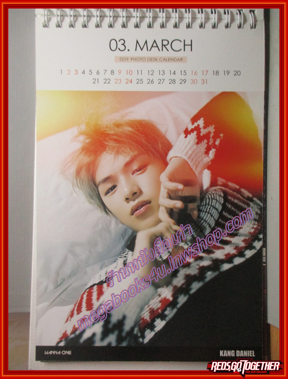 ปฏิทินดาราเกาหลี KANG DANIEL ปี 2019 2020 สภาพดี ไม่ใช้งาน