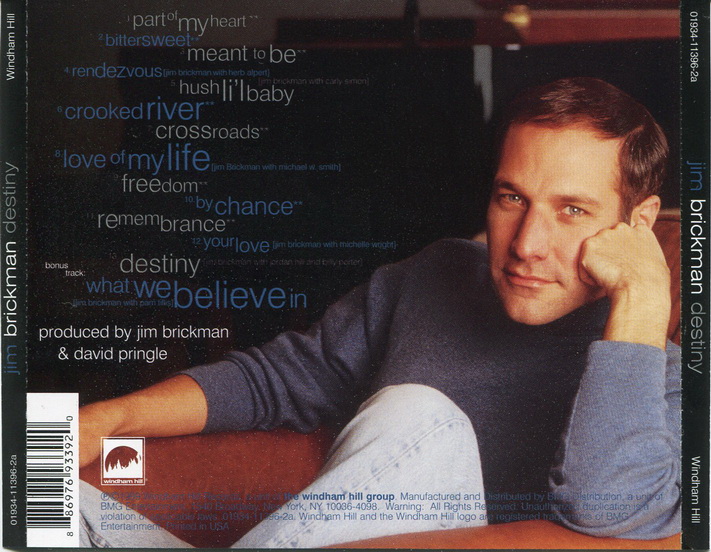 CD,Jim Brickman - Destiny(USA)