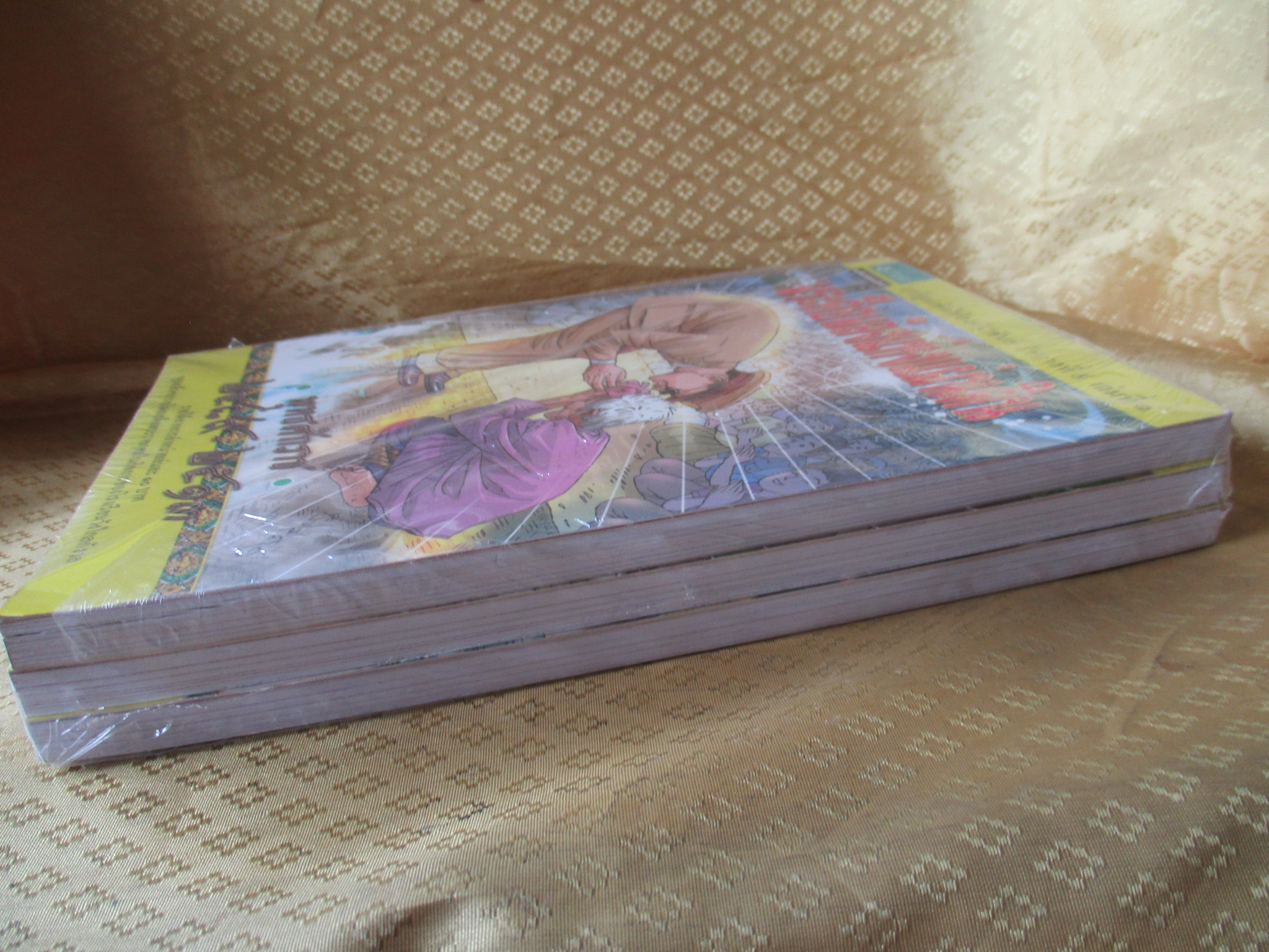 การ์ตูนเทิดไท้องค์ราชันย์ รัชกาลที่ ๙ ทั้งหมด1ชุดมี 3 เล่ม ในซีล ยังไม่ได้แกะ ผู้เขียน สละ นาคบำรุง ปีพิมพ์ 2554