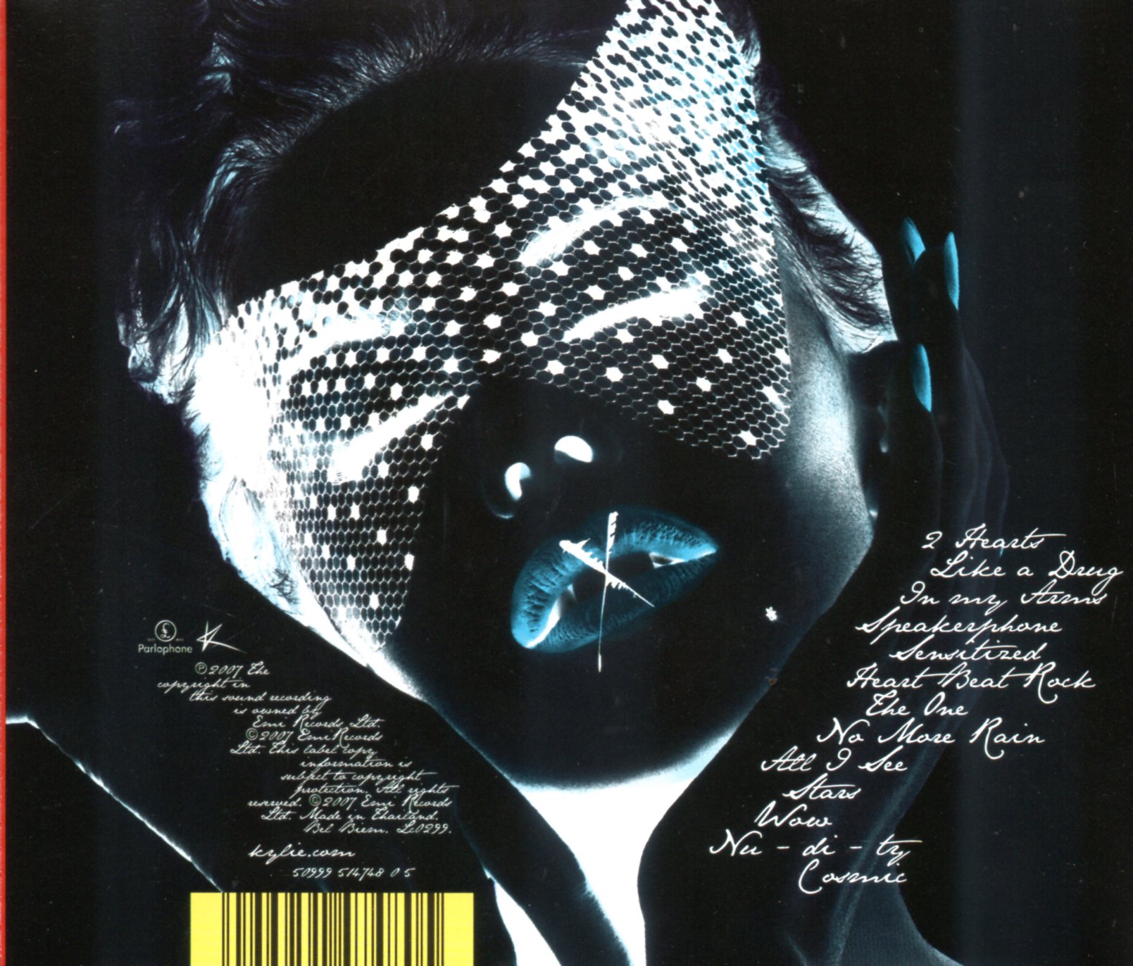 CD,Kylie Minogue - X (2007)(Thai)