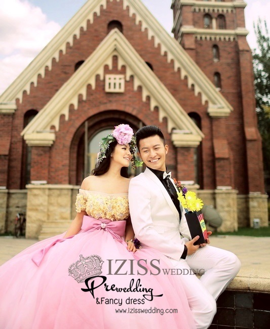 PW101 - พร้อมส่งชุดคู่ถ่ายพรีเวดดิ้ง (prewedding dress) & ชุดแต่งงานแฟนซี (Fancy wedding dress)ชายหญิง