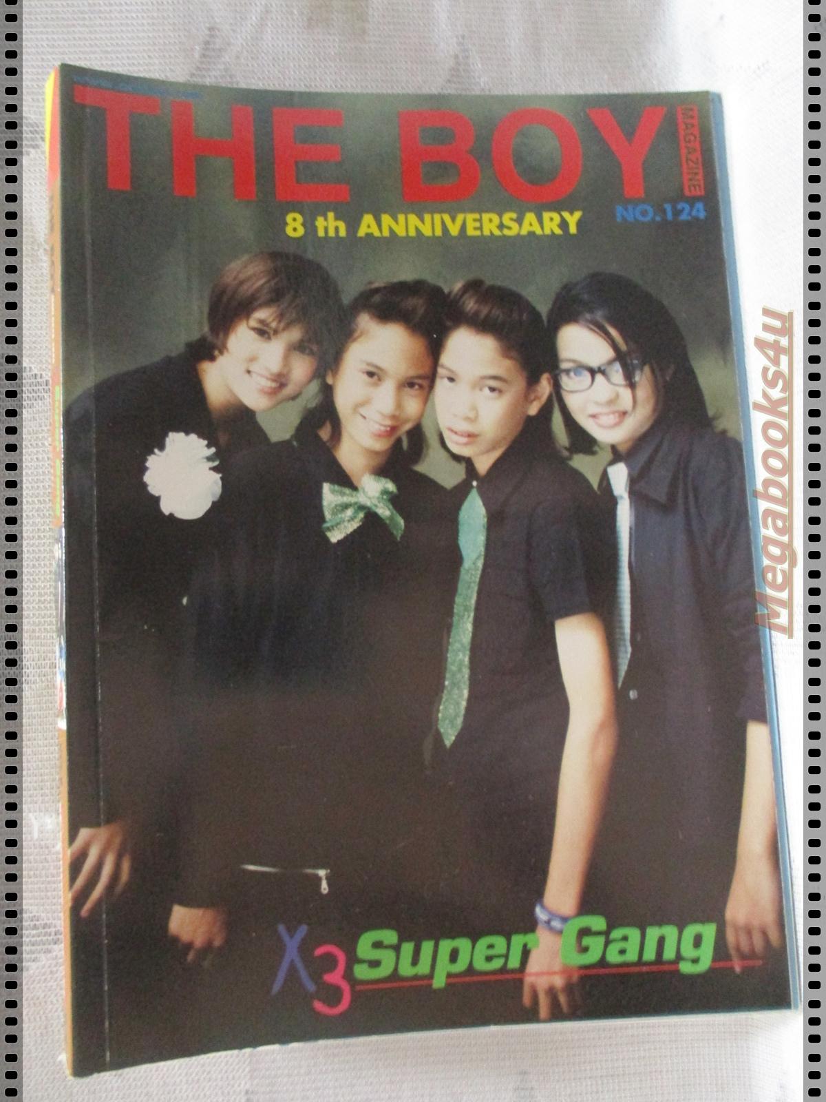 นิตยสารTHE BOY ฉบับที่124 ปี2540 ปก X3 SUPER GANG
