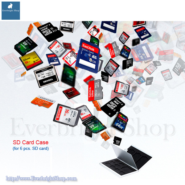 SD Card Case (for 6 pcs. SD Card)