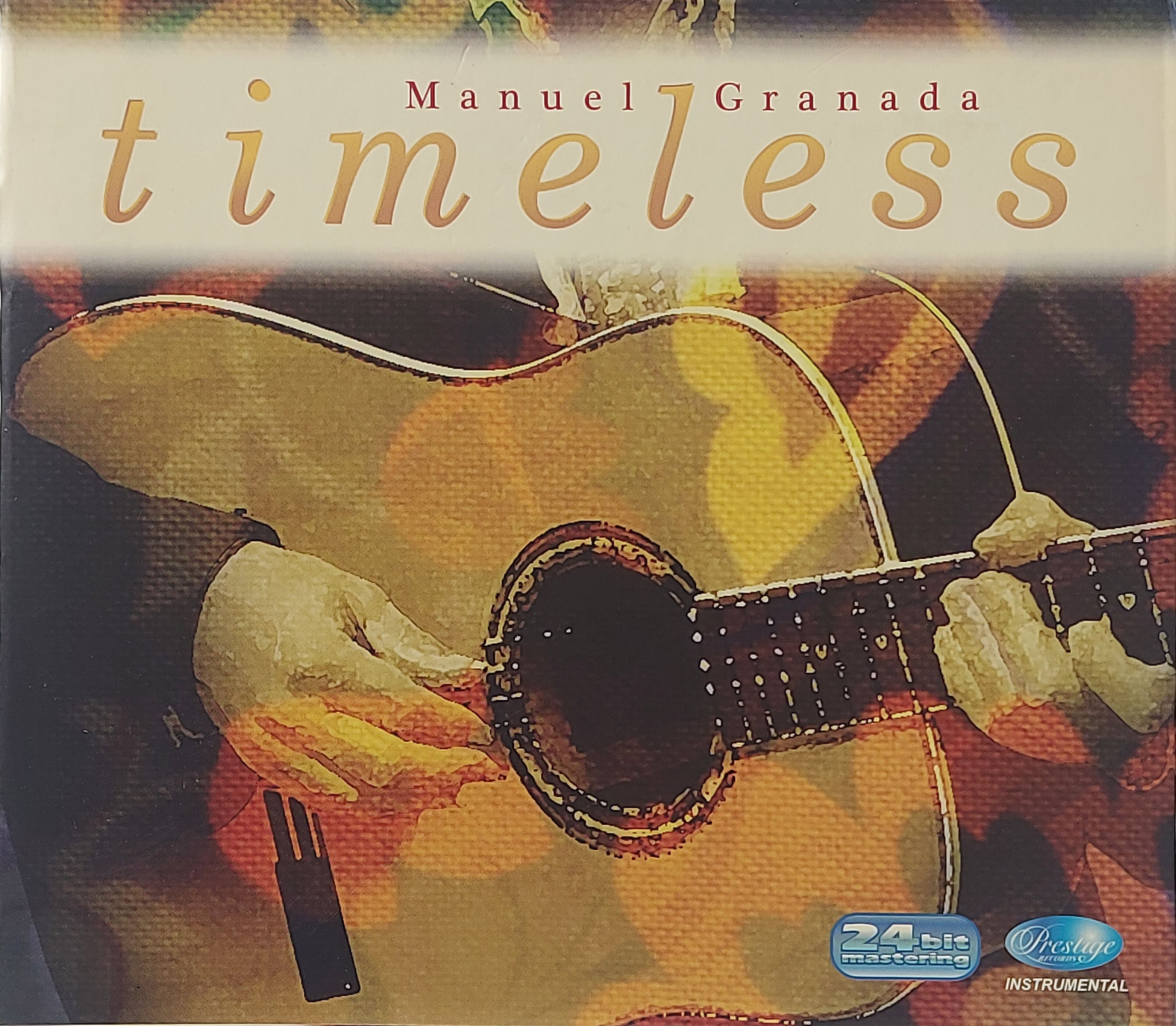 Used CD,Manuel Granada - Timeless (B)(24Bit)(Guitar)(instrumental)(2008)