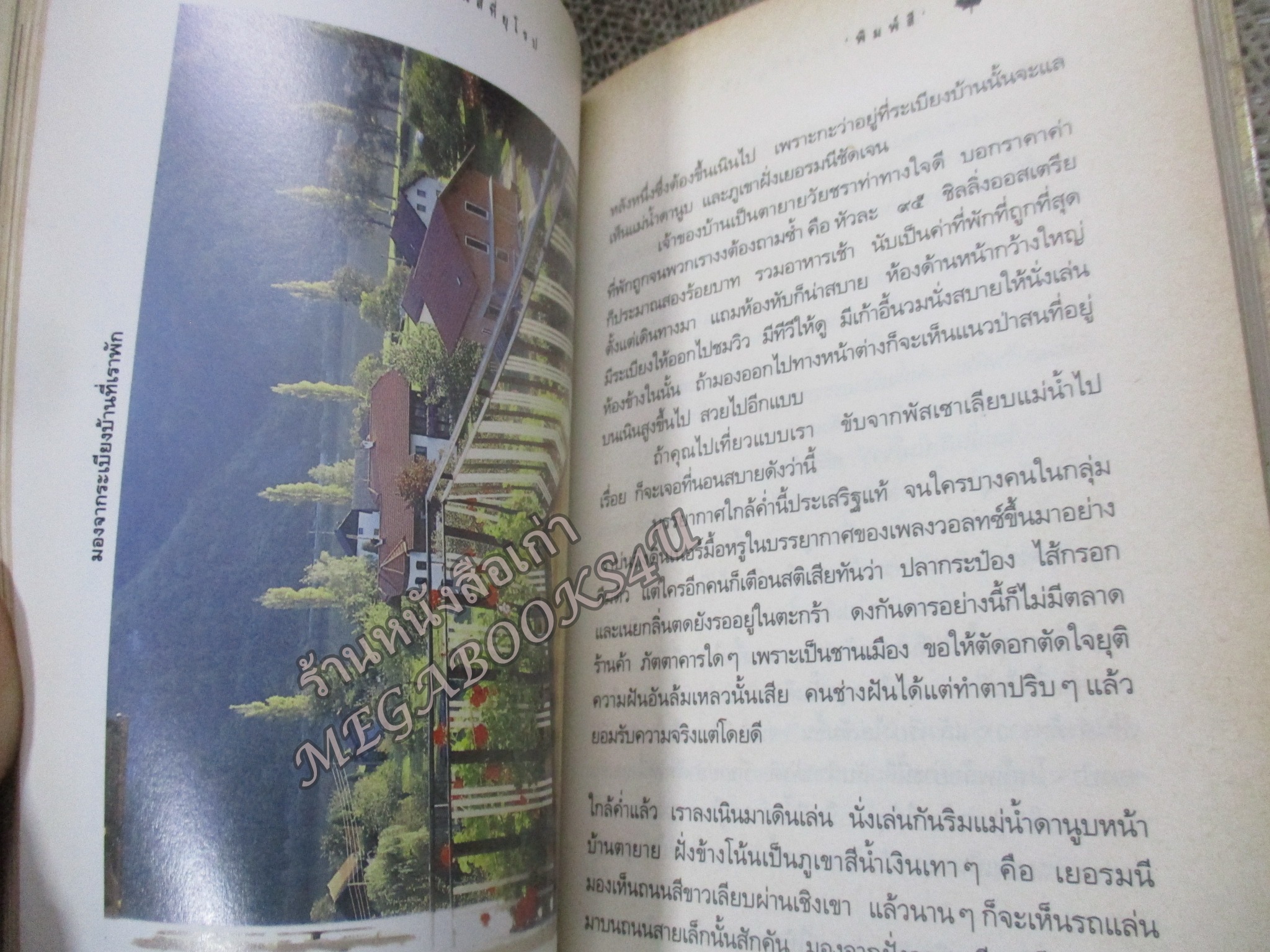 ใบไม้เปลี่ยนสีที่ยุโรป / พิมพ์สี / แพรว / รูปเล่มดี สันกระดาษเปื้อนฝุ่นเล็กน้อย (สารคดีท่องเที่ยว)