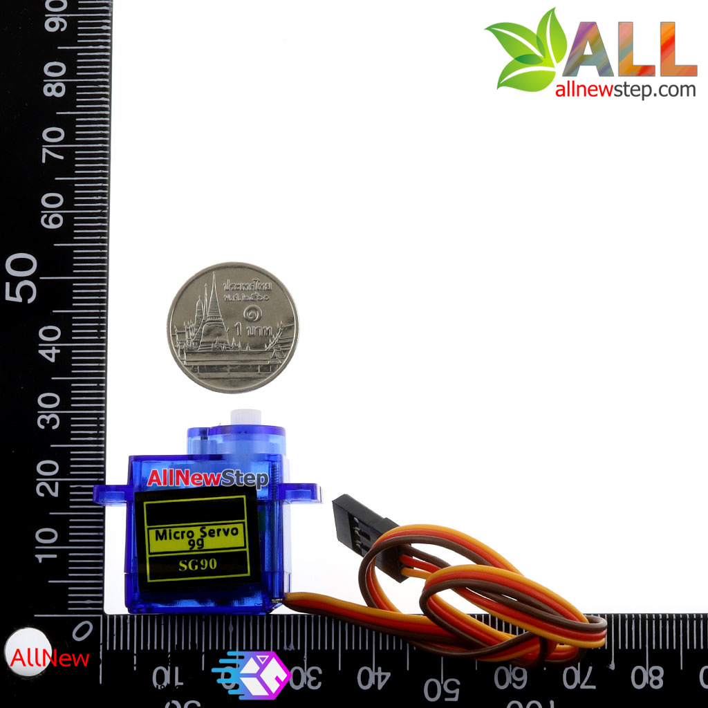 Servo Motor 90 SG90 motor Servo ขนาดเล็ก Micro Servo SG90 หมุน 90 องศา สำหรับ Arduino