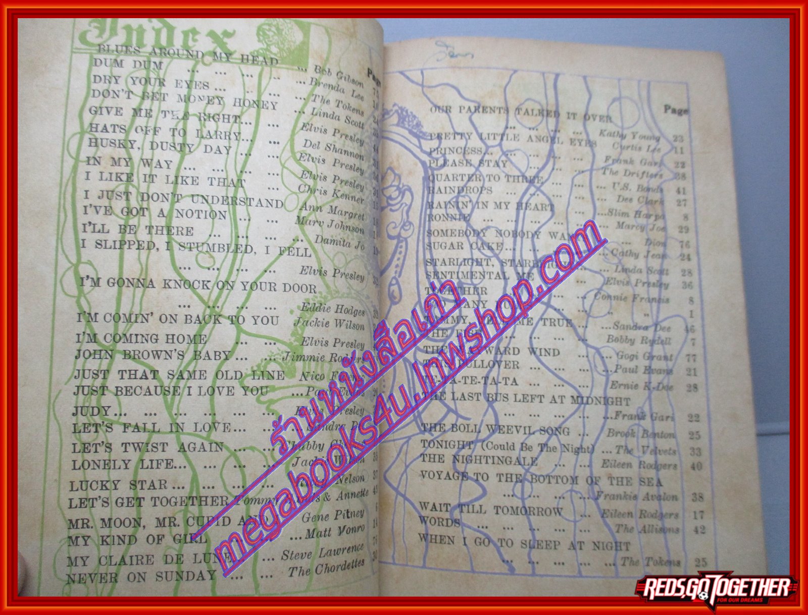 หนังสือเพลงเก่า CURRENT SONG HITS ปี2504