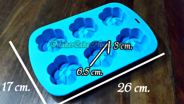 พิมพ์ซิลิโคนดอกลีลาวดี