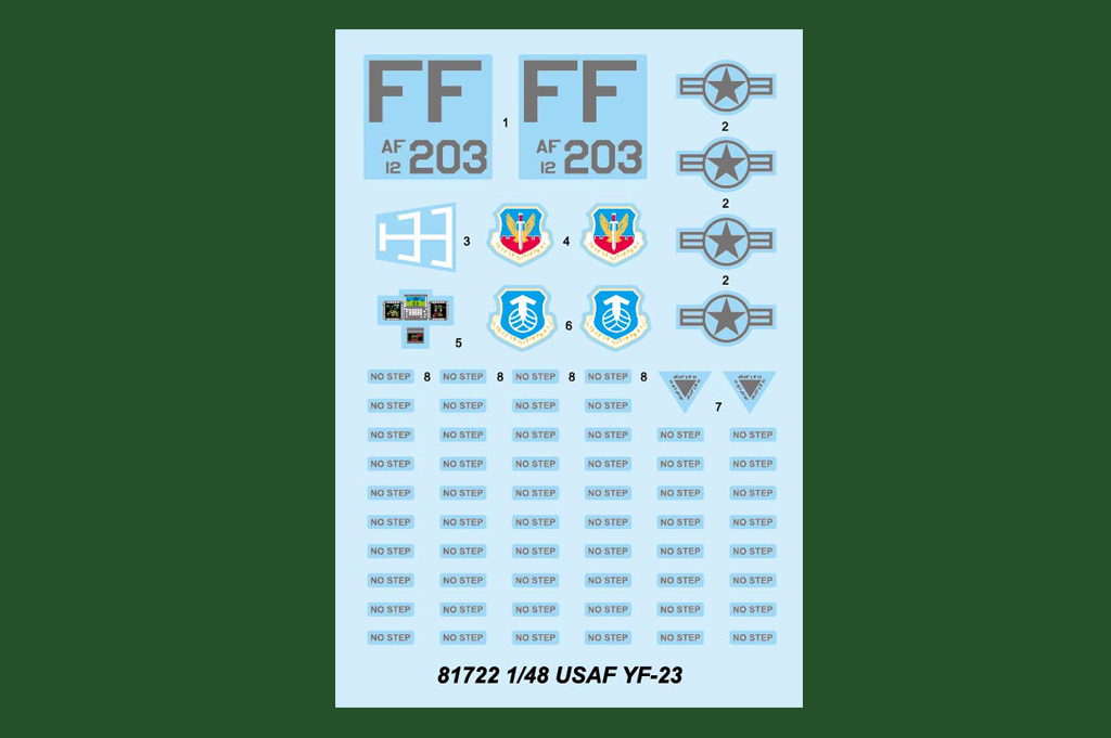 1/48 USAF YF-23