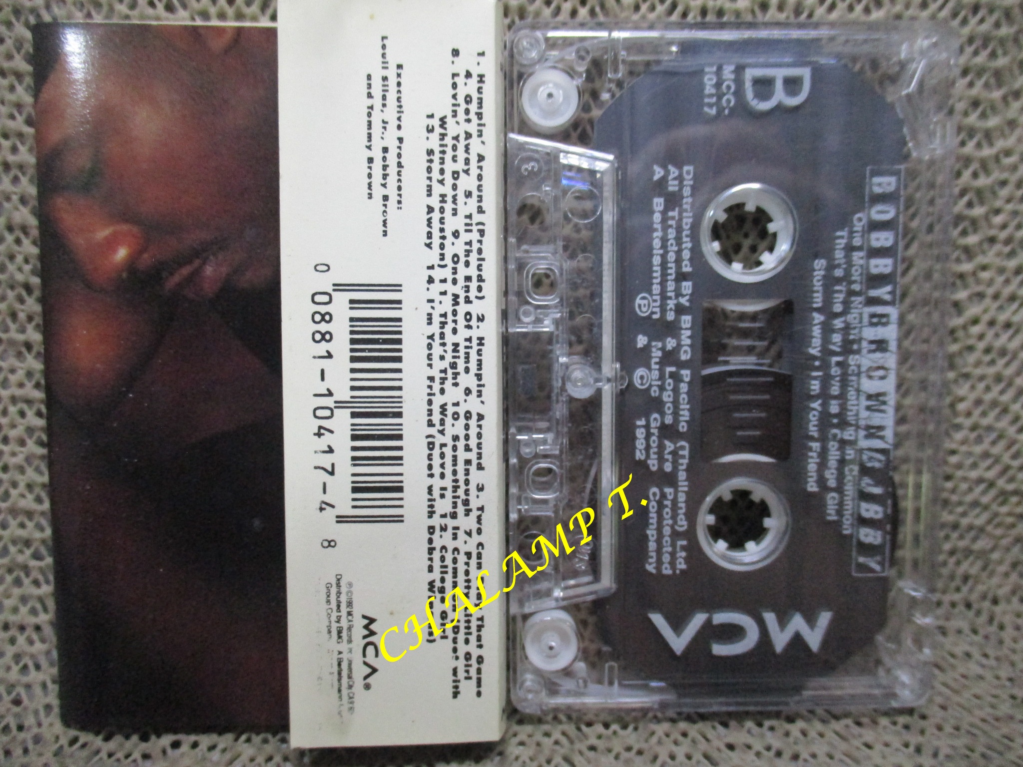 เทปเพลงสากล Bobby Brown - Bobby