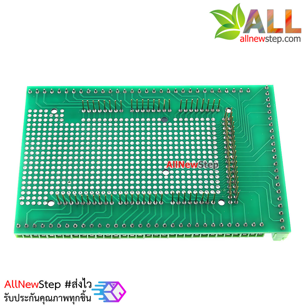โมดูลขยายขา mega2560 PCB Phototype Screw Terminal Block Arduino Mega 2560 Shield บัดกรีขาแล้ว