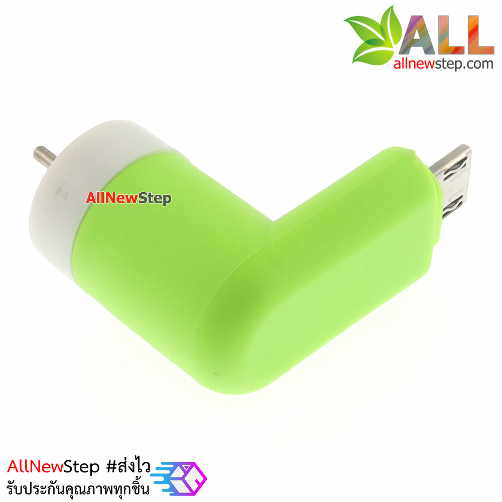 พัดลม USB หัวต่อแบบ micro usb ใช้ไฟจาก usb powerbank หรือโทรศัทพ์ android พัดลม usb สีเขียว