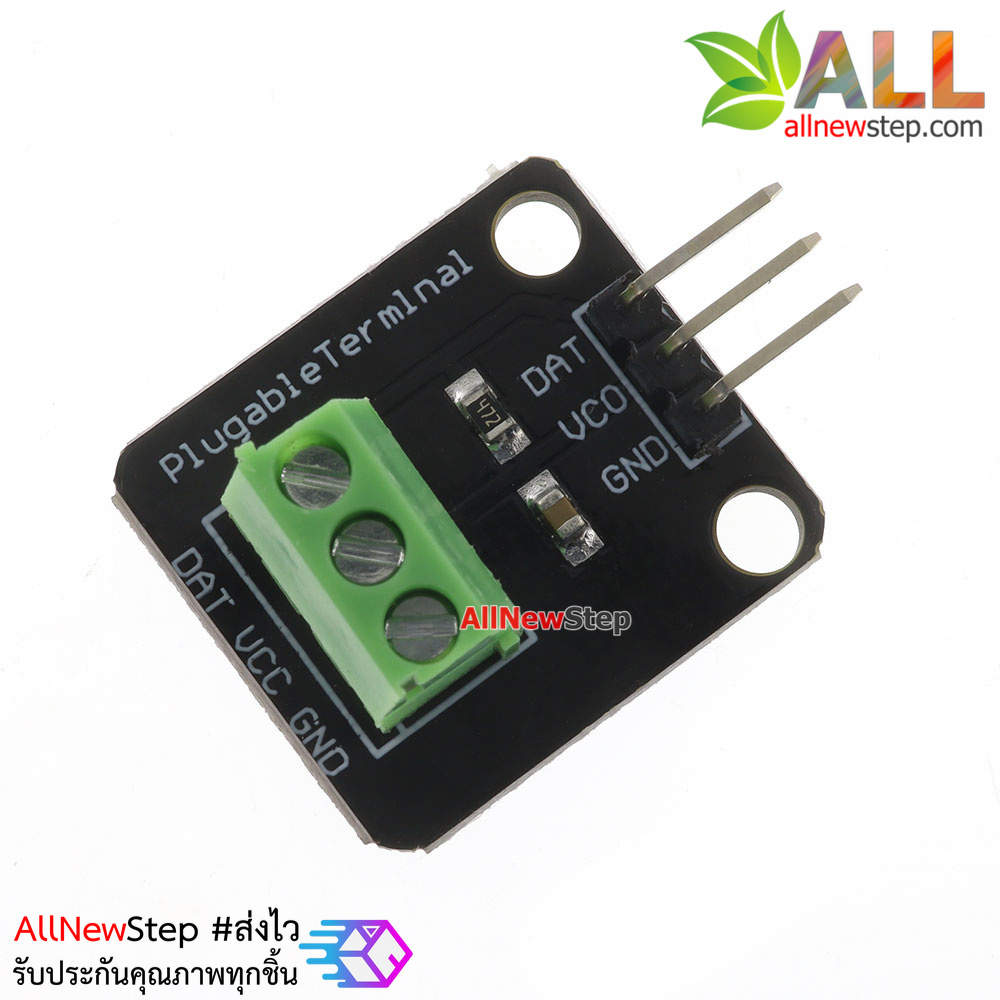 DS18B20 เซนเซอร์วัดอุณหภูมิแบบกันน้ำ DS18B20 Full Waterproof Temperature Sensor Water Temperature Sensor ยาว 1 เมตร