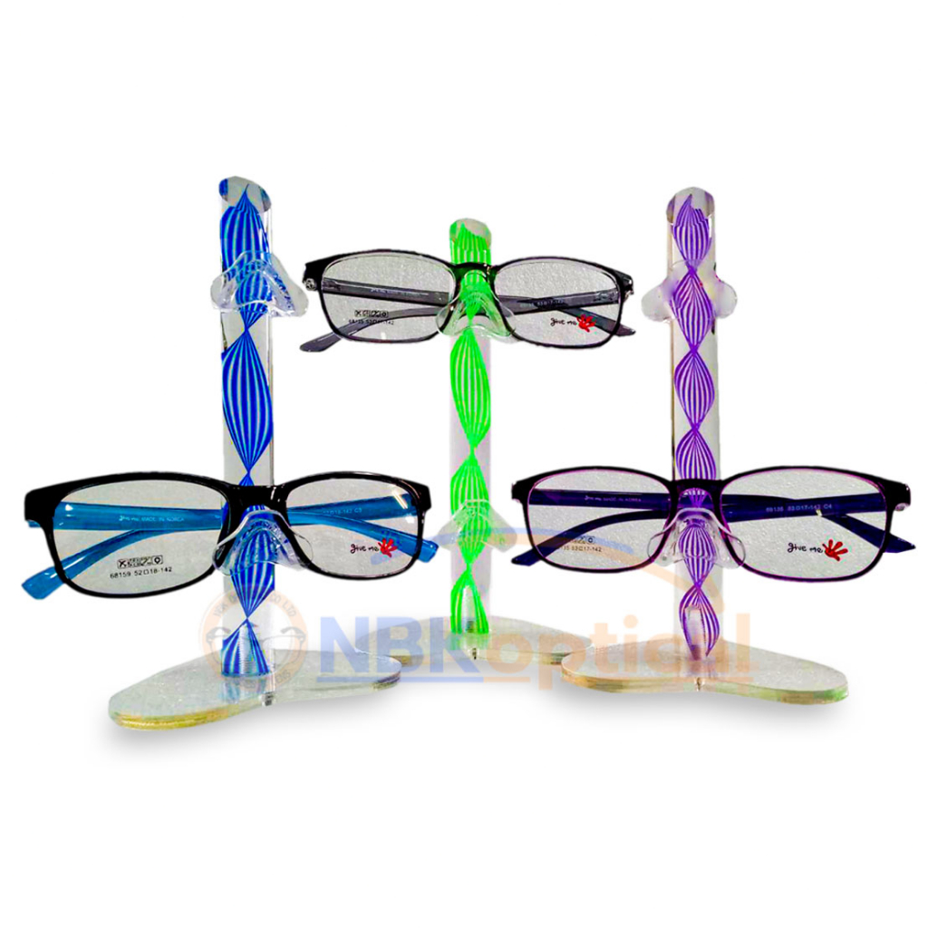 ชั้นโชว์แว่นตาอะคริลิค 2 ชั้น