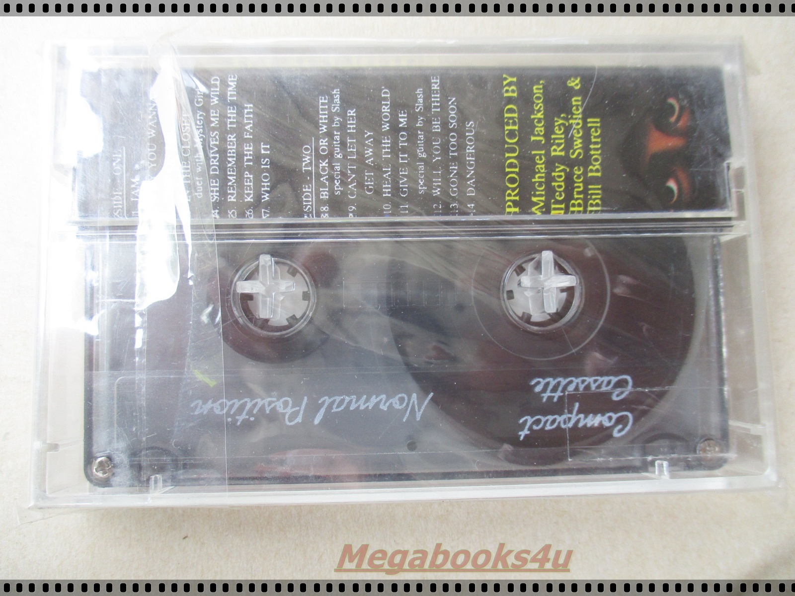 ขายเทปเพลงสากลเก่า MICHAEL JACKSON-DANGEROUS มือ1ในซีล