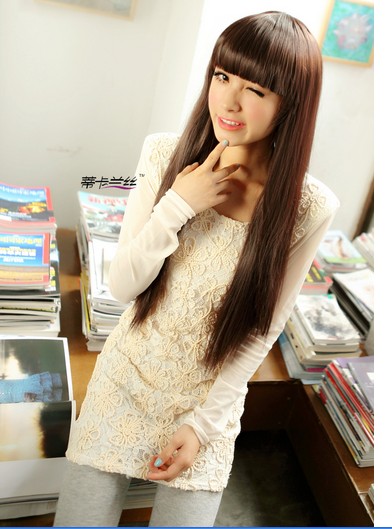 C1087 วิกผมตรงยาว