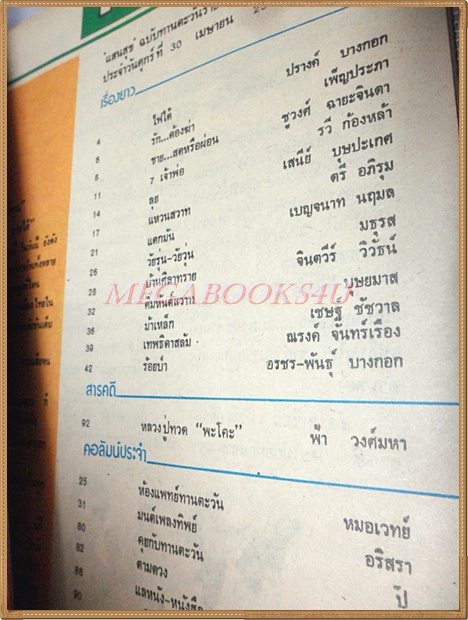 นิตยสารทานตะวัน ปีที่4 ฉบับที่157 เมษายน 2519 ปกอรัญญา นามวงศ์ สภาพดี