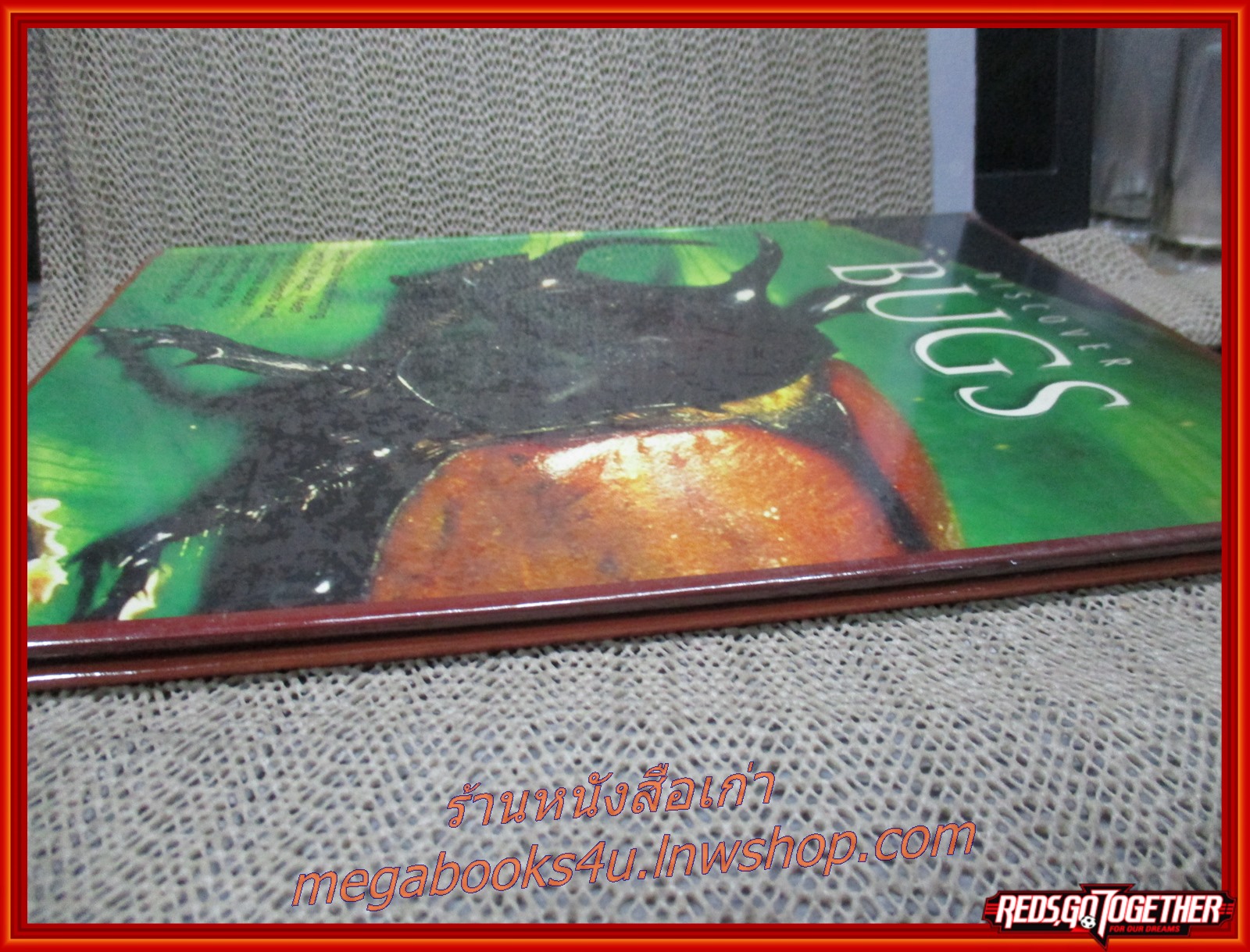 โลกของแมลง DISCOVER BUGS (ภาษาอังกฤษทั้งเล่ม)