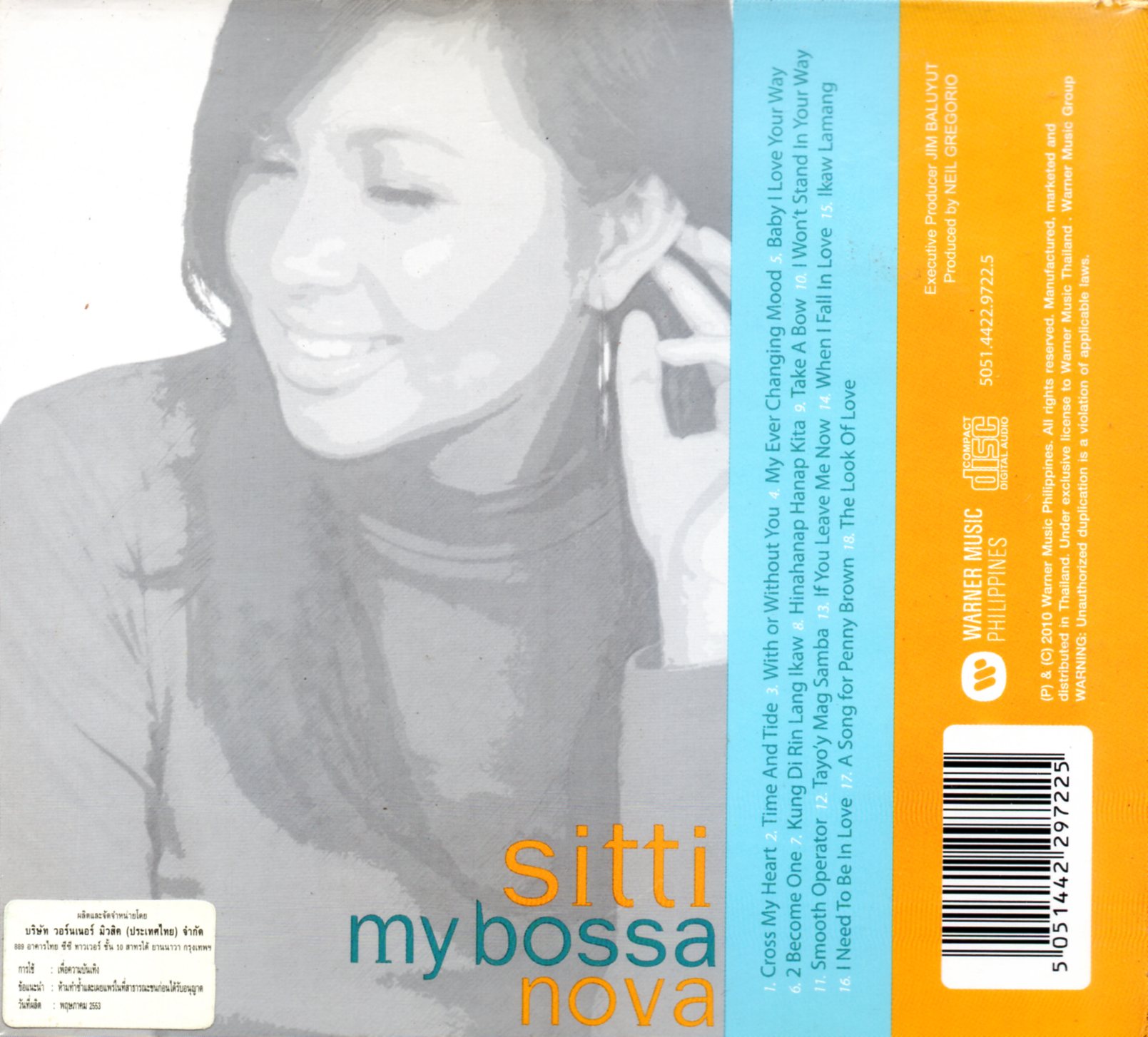 CD,Sitti - My Bossa Nova(2010)(Thai)