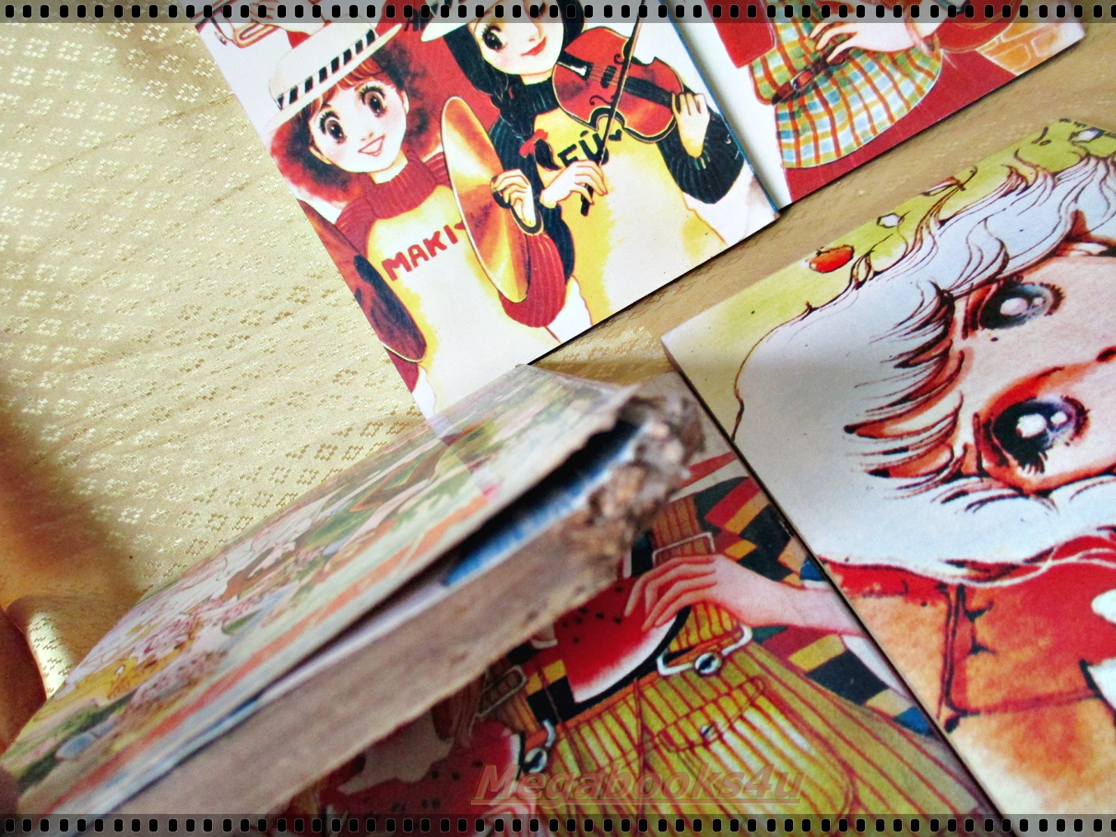 การ์ตูนเก่า ฟอสทีน ครบชุด5เล่มจบ