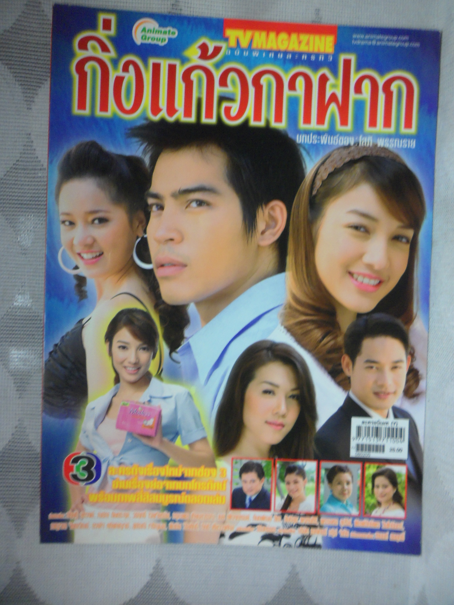 นิตยสารเรื่องย่อละครโทรทัศน์ กิ่งแก้วกาฝาก สภาพดี โดย ทฤษฎี สหวงษ์ ณปภา ตันตระกูล