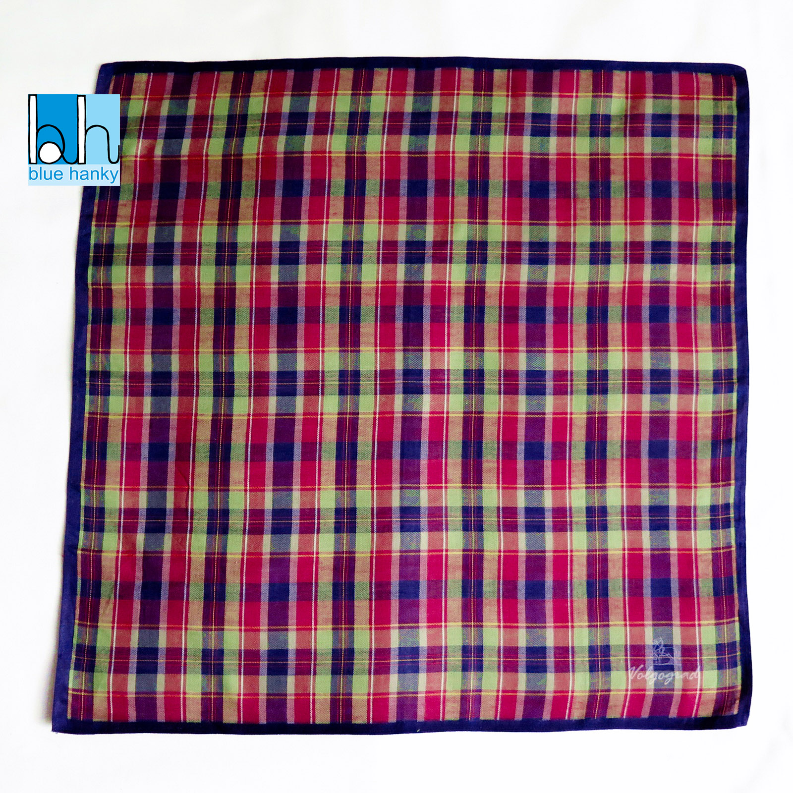 #134 18" Volgograd ผ้าเช็ดหน้ามือ2 สภาพดี ผ้าเช็ดหน้าผืนใหญ่